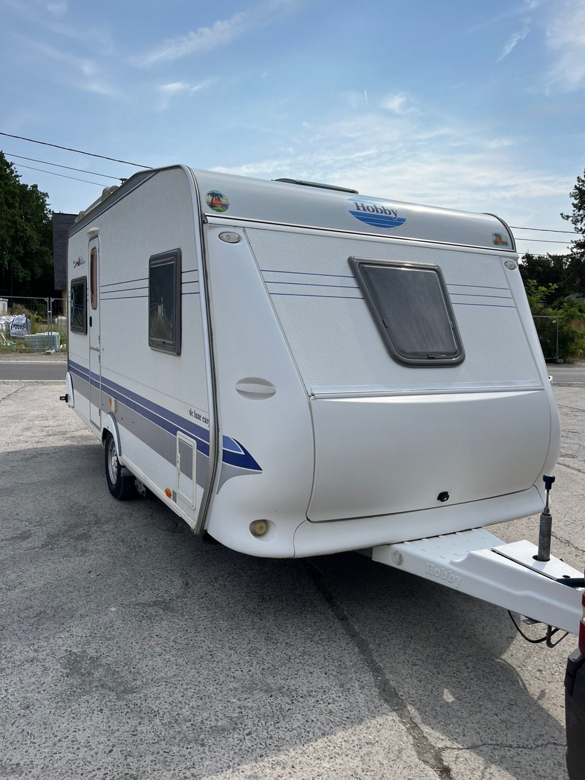 Caravan hobby, Schokbreker, Rondzit, Hobby, Frans bed