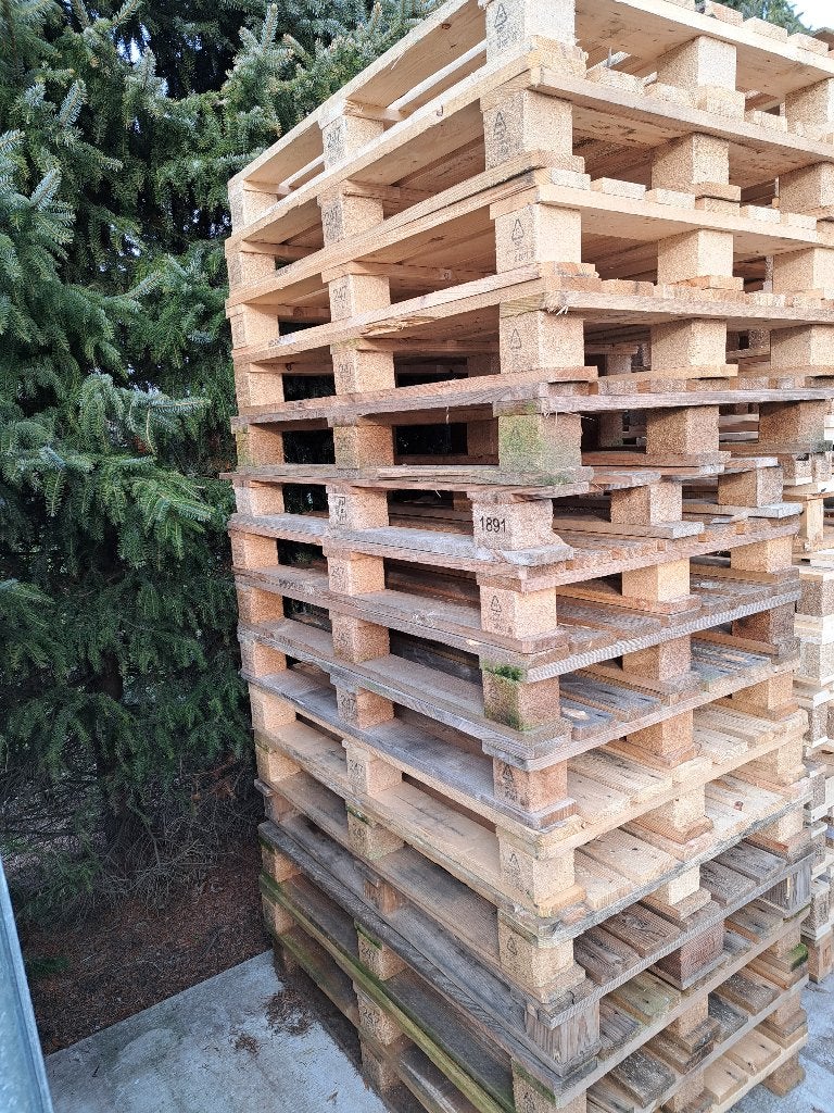 paletten, Ophalen, Zo goed als nieuw, Pallet