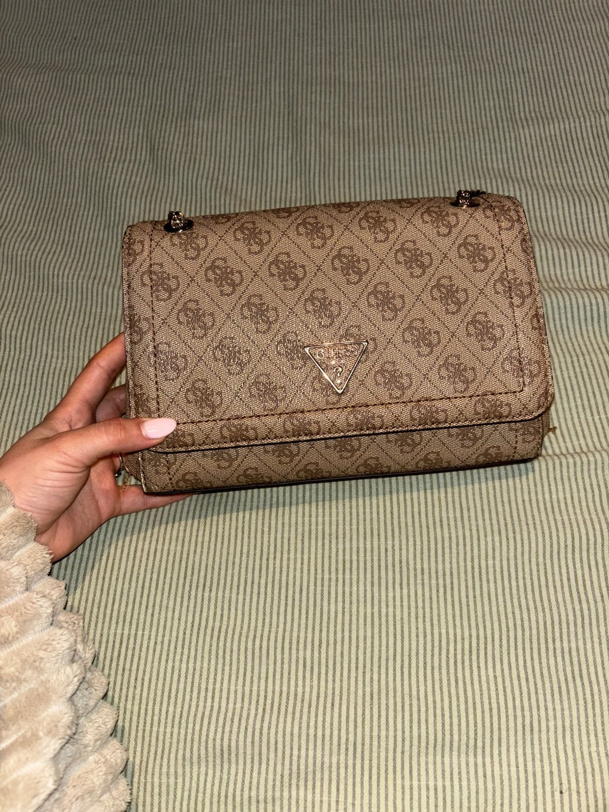 Guess bag, Bijoux, Sacs & Beauté, Enlèvement, Comme neuf, Beige, Guess