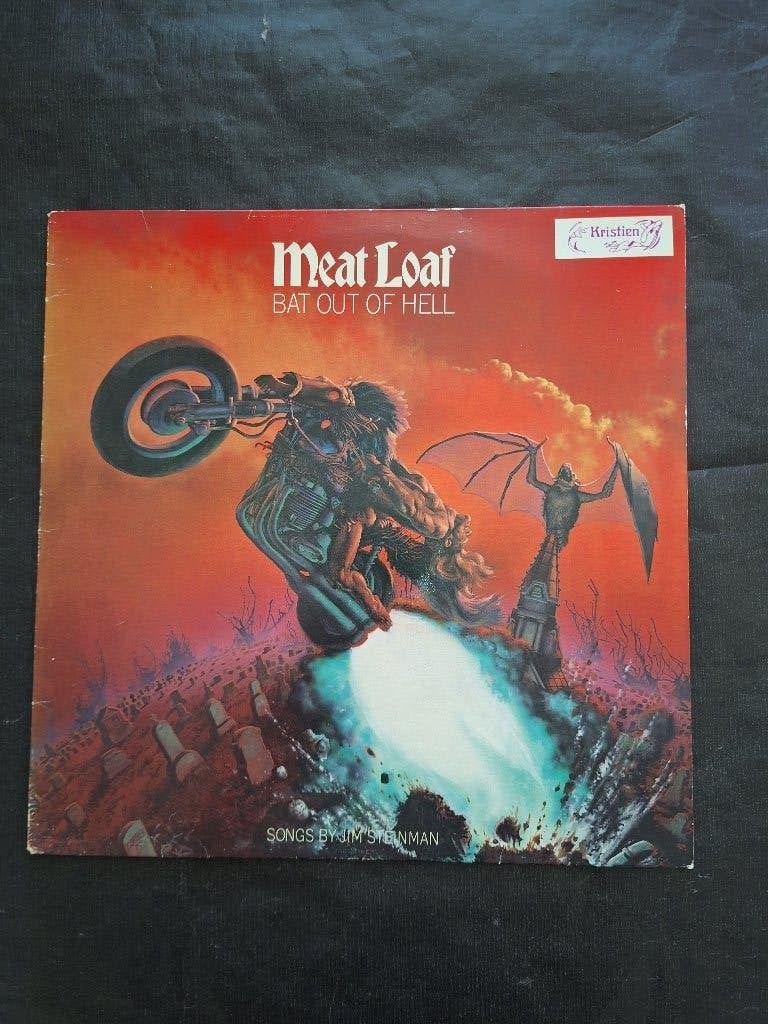 MEAT LOAF "Bat out of Hell" rock LP (19877) IZGS, LP, Gebruikt, Verzenden, Poprock