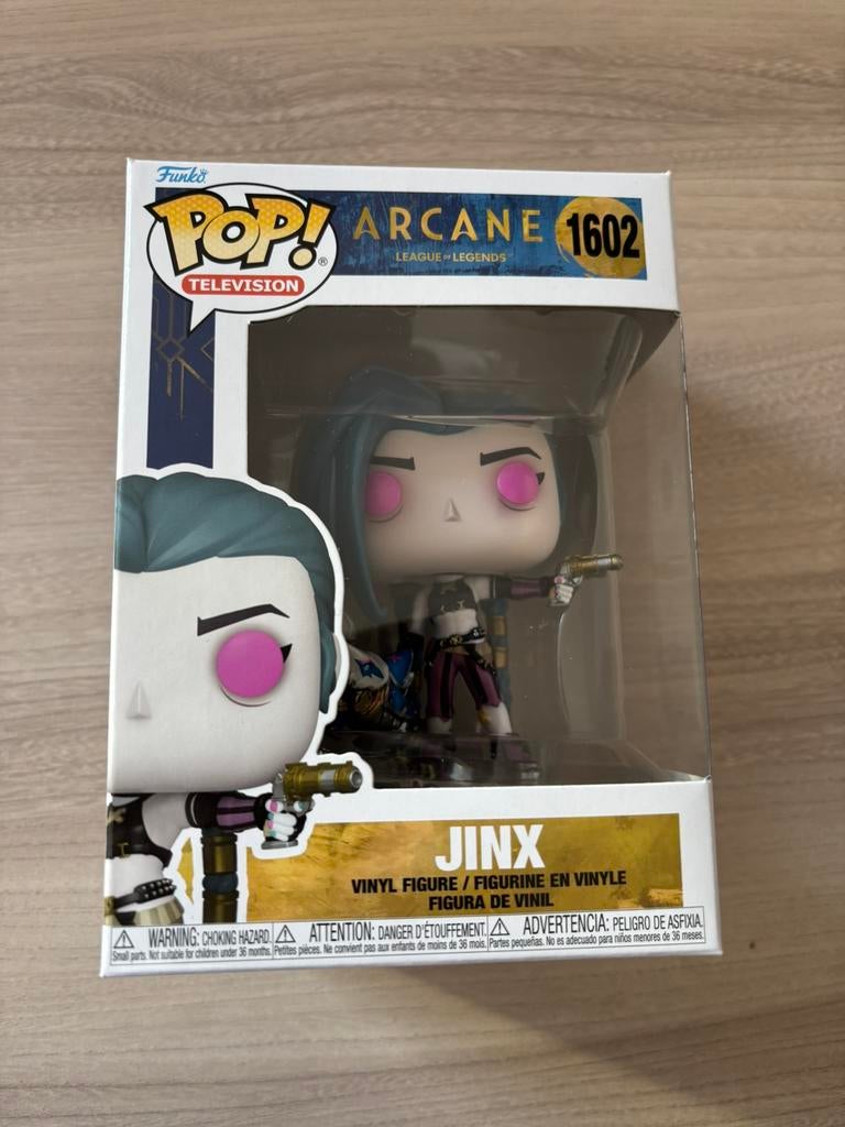 Jinx #1602 Funko Pop! - Arcane (League of Legends), Enlèvement ou Envoi, Comme neuf