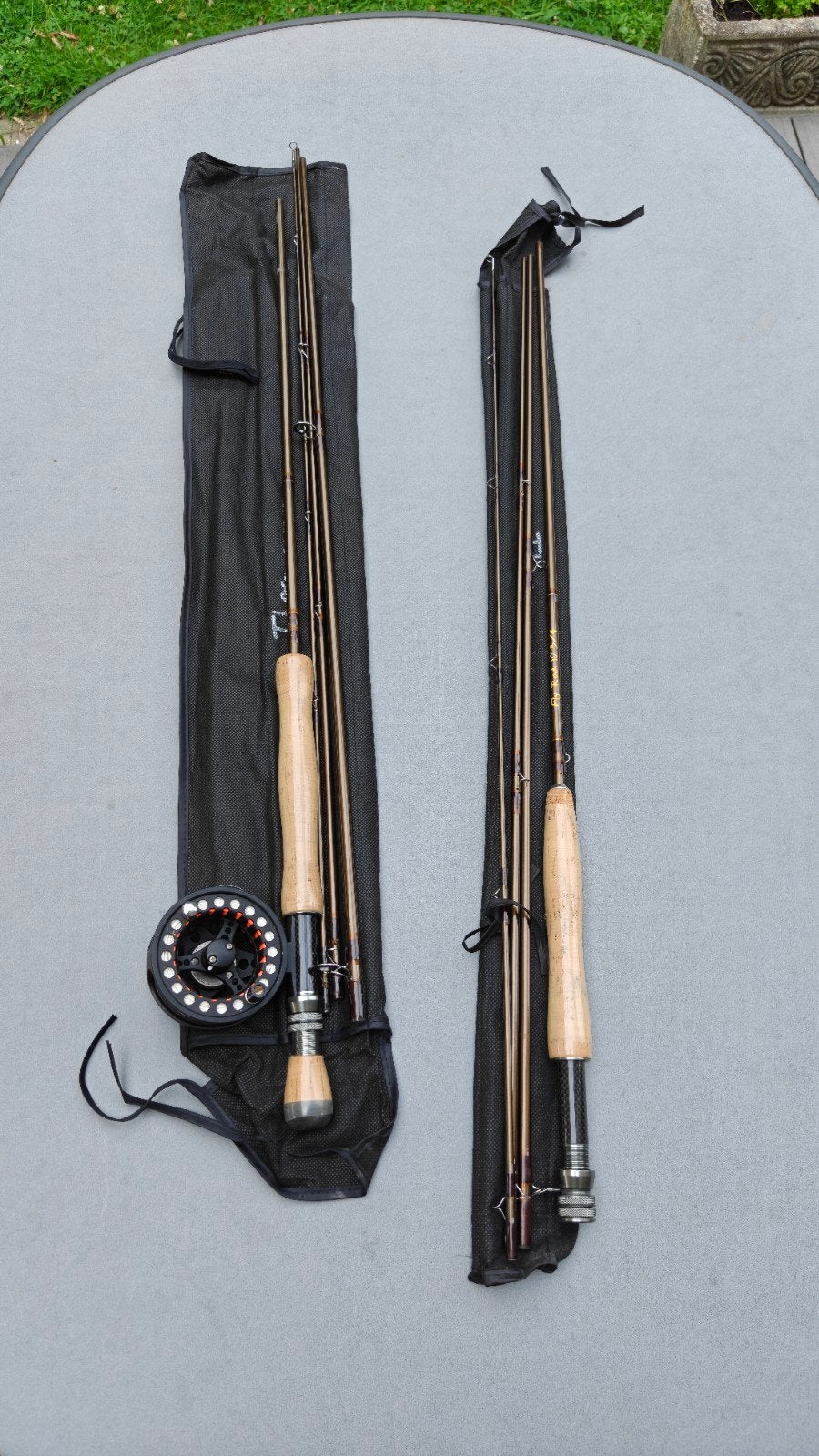 Set van 2 Thor fly rods - vliegvishengels, Watersport en Boten, Ophalen, Zo goed als nieuw, Werphengel