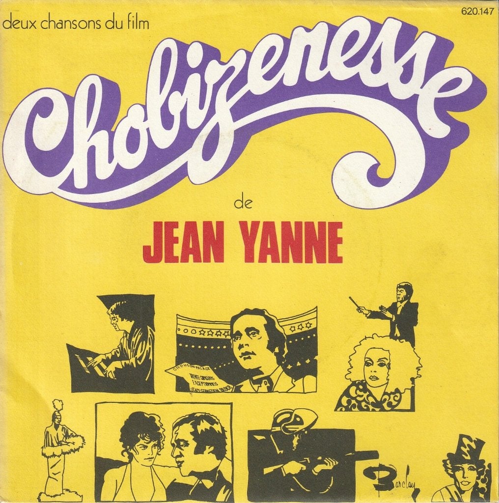 Jean Yanne - Chobizenesse, Filmmuziek en Soundtracks, 7 inch, Single, Fotohoes
