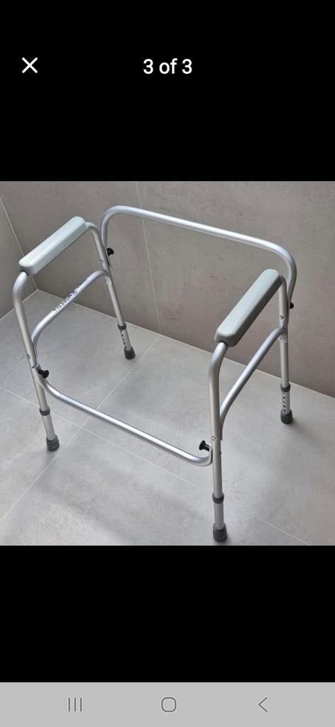Moretti WC-frame - in hoogte verstelbaar - verwijderbaar, Ophalen