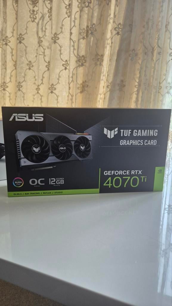 Asus TUF Gaming RTX 4070TI 12 Go, Enlèvement ou Envoi