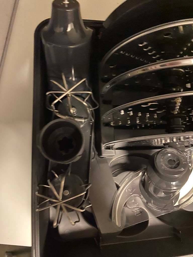 keukenmachine, 2 tot 3 liter, Ophalen of Verzenden, Gebruikt, 3 snelheden of meer