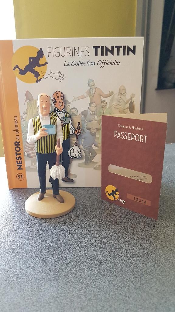 tintin figurine officielle 31, Enlèvement ou Envoi, Tintin, Comme neuf, Statue ou Figurine