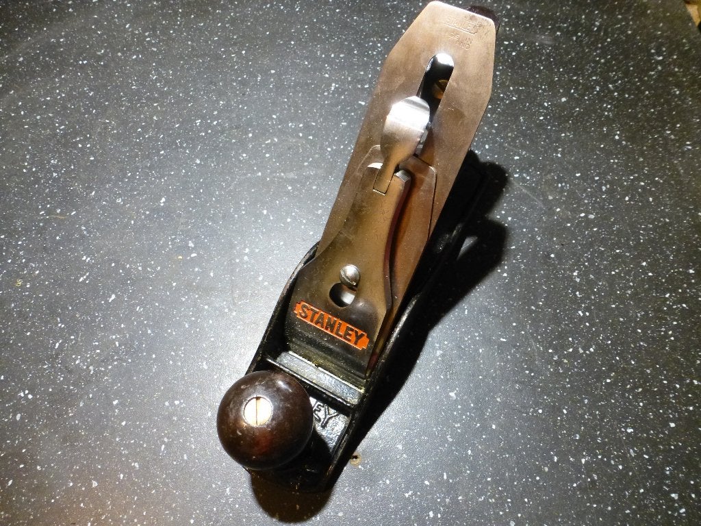 STANLEY BAILEY N4, Bricolage & Construction, Outillage | Outillage à main, Enlèvement ou Envoi, Utilisé, Outil de coupe, Stanley