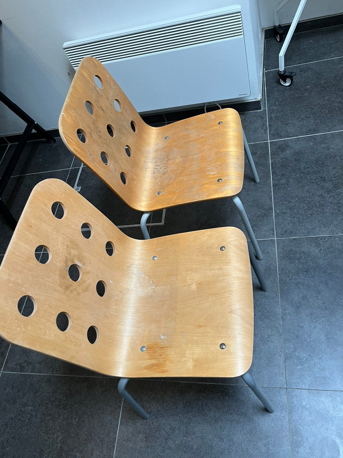 2 chaise ikea, Maison & Meubles, Chaises, Enlèvement, Utilisé