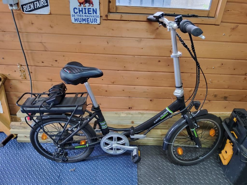 Electrische plooibaarfiets 2x gebruikt, Ophalen