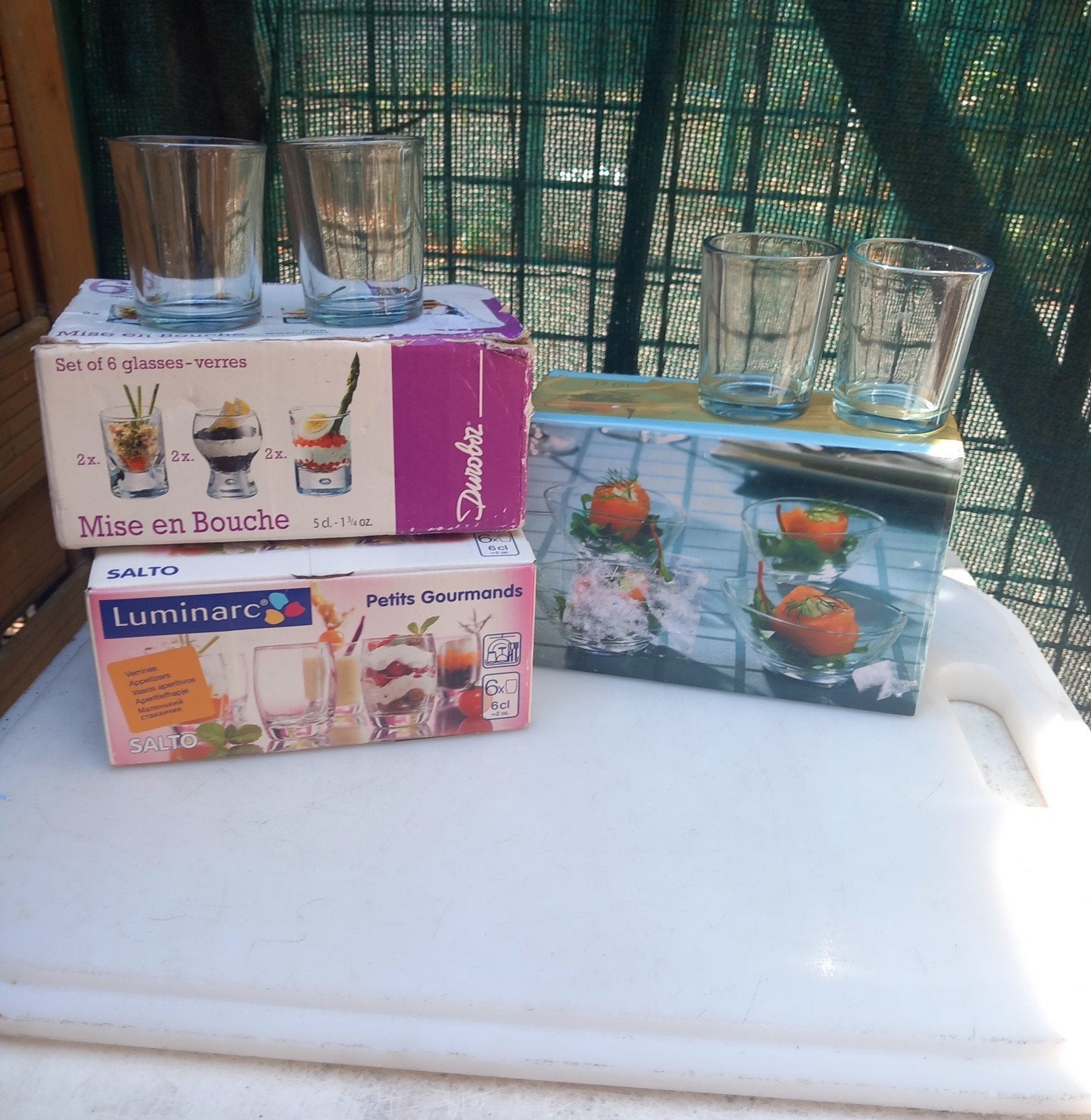 amuse glaasjes alles 10€, Ophalen