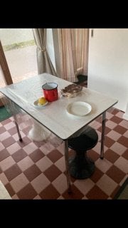 Table vintage, Ophalen, Gebruikt, Overige materialen, Vintage