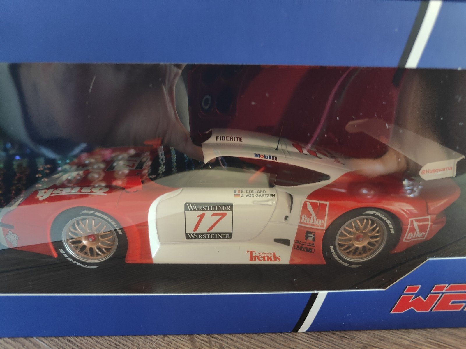 Porsche 911 GT1 1/18 Werk 83, Ophalen of Verzenden, Nieuw, Auto, Overige merken