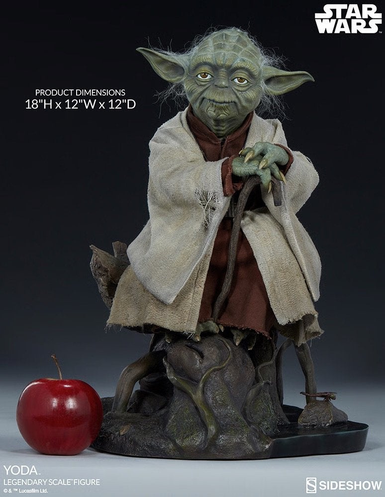 Sideshow Yoda Legendary scale figure Statue Star Wars bust, Collections, Enlèvement, Comme neuf