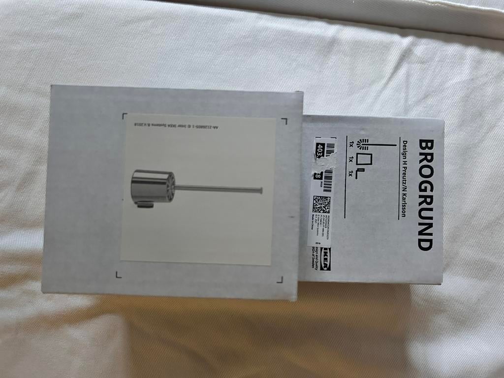 IKEA BROGRUND toiletborstel, Maison & Meubles, Salle de bain | Linge de bain & Accessoires, Neuf, Enlèvement