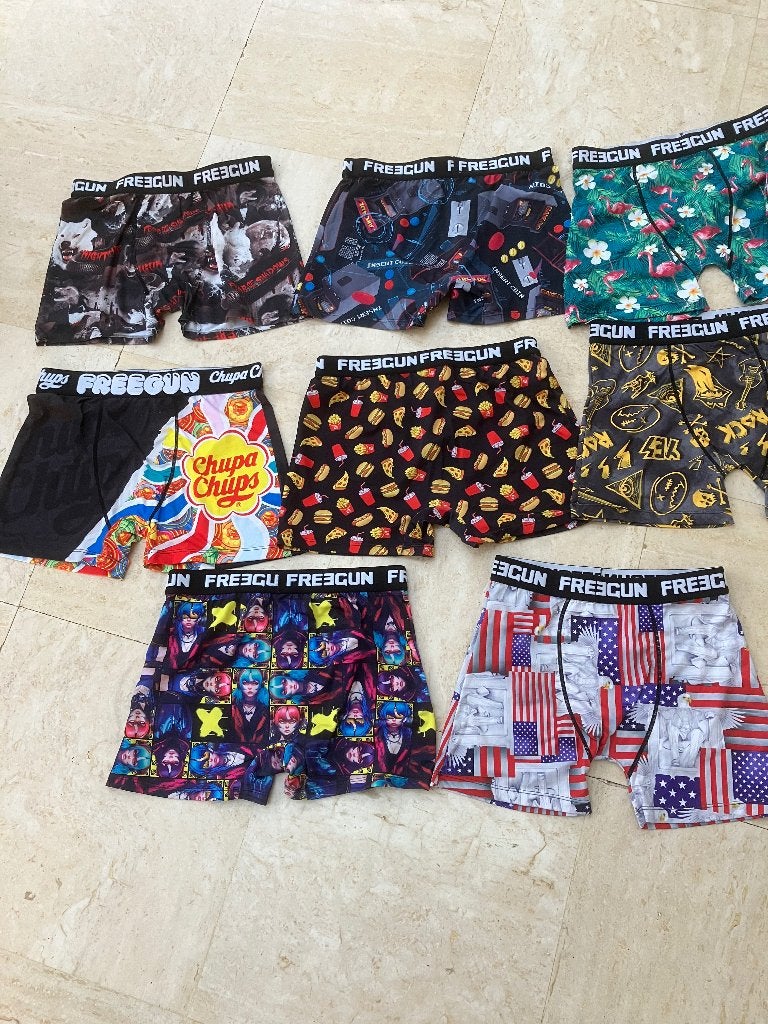 Heren  Boxer ondergoed S FREEGUN, Kleding | Heren, Ondergoed, Ophalen of Verzenden, Meerkleurig, FREEGUN, Boxer