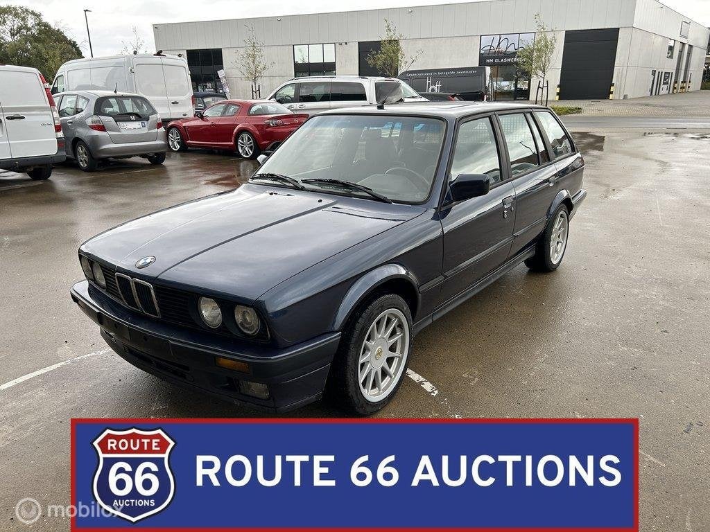 BMW 320i Touring | 1989 | Route 66 Auctions, Autos, Achat, Entreprise, Boîte manuelle, Autre carrosserie