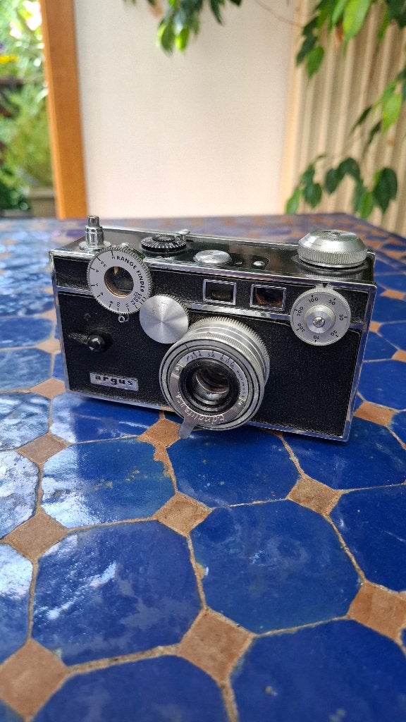 Argus C2 - De steen, Ophalen of Verzenden, 1960 tot 1980, Fototoestel