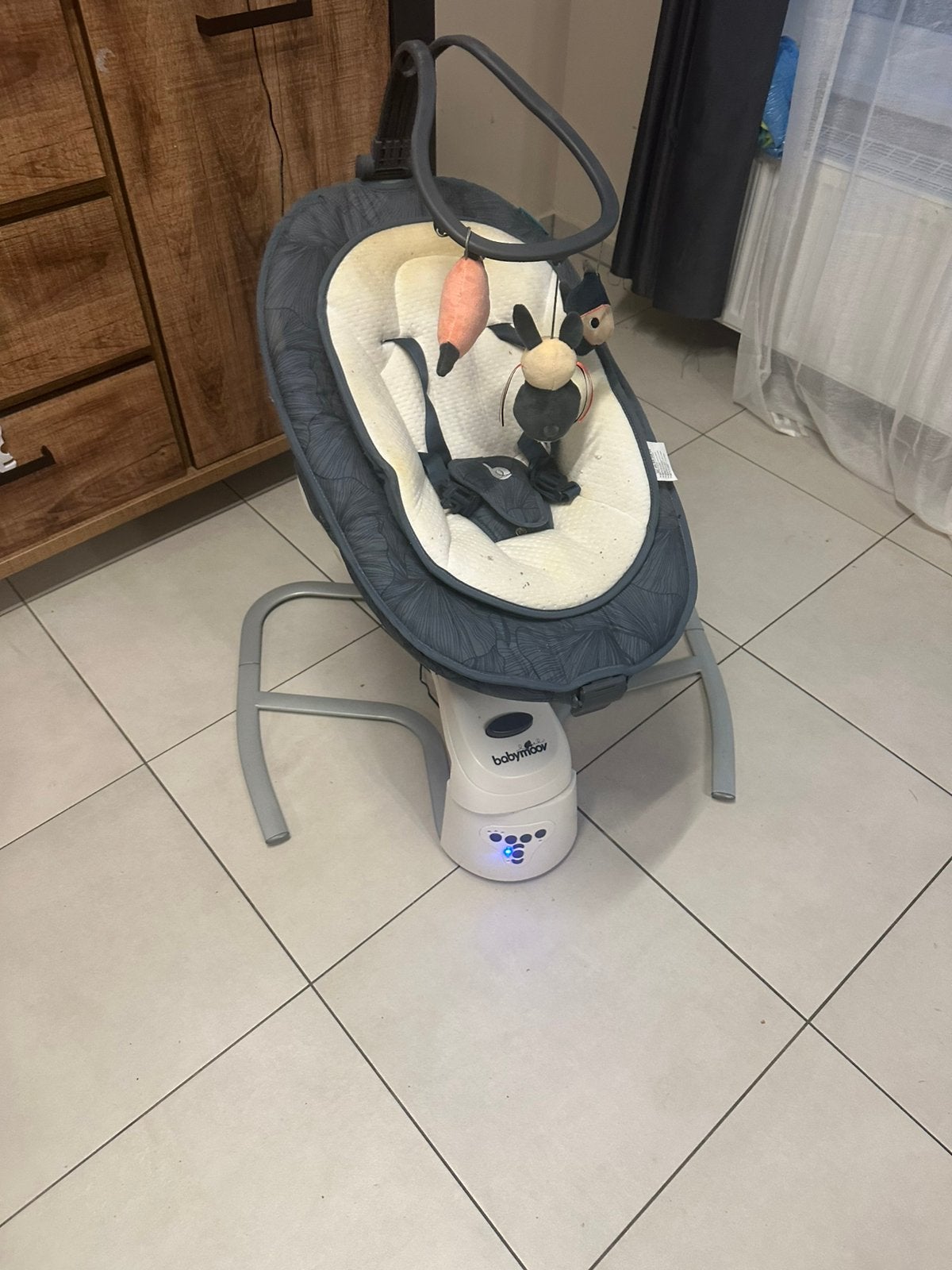 Babymoov electrische, Kinderen en Baby's, Wipstoeltjes, Ophalen, Zo goed als nieuw, Wipstoel