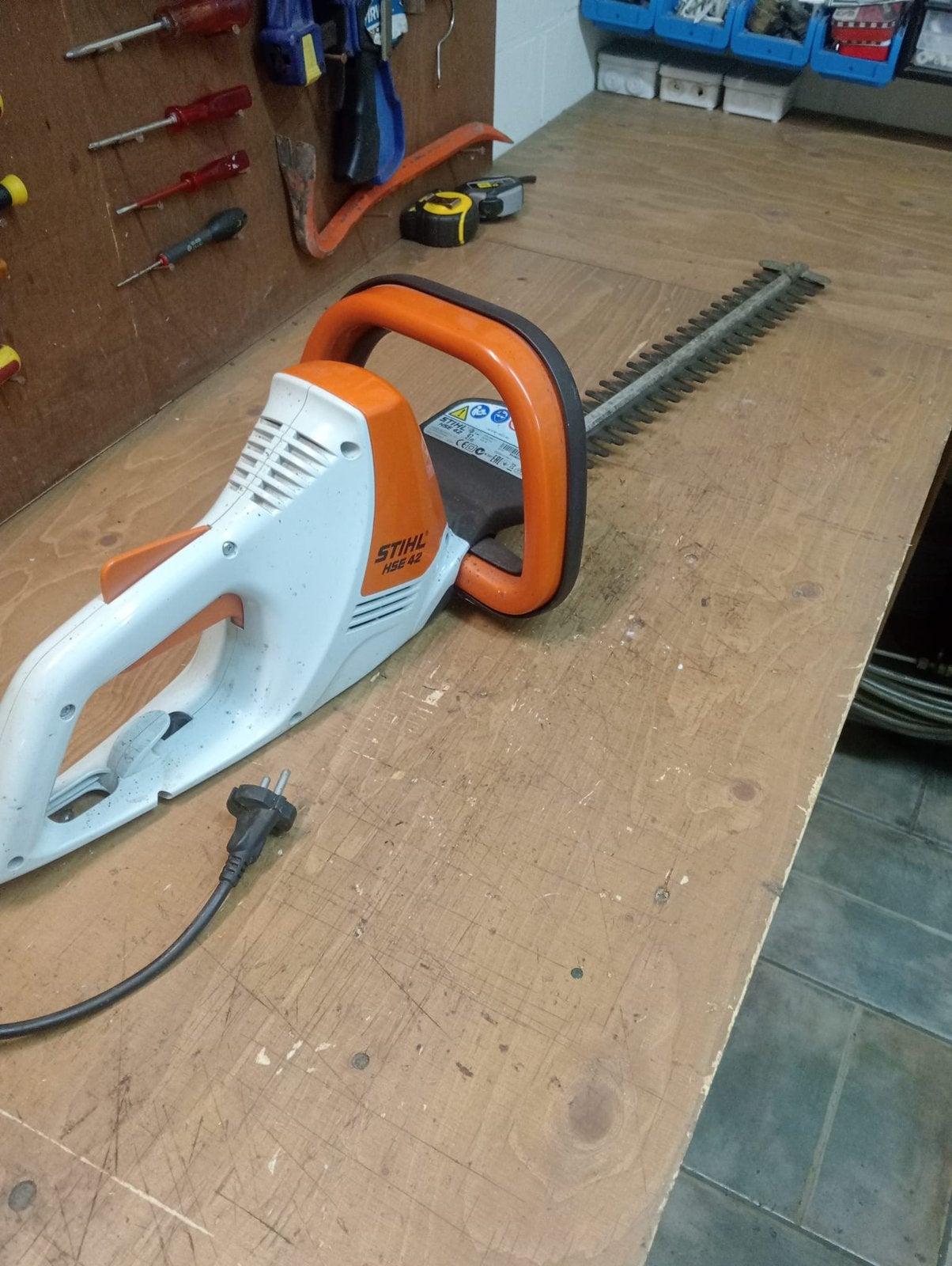 Elektrische snoeischaar van Stihl, Ophalen, Zo goed als nieuw