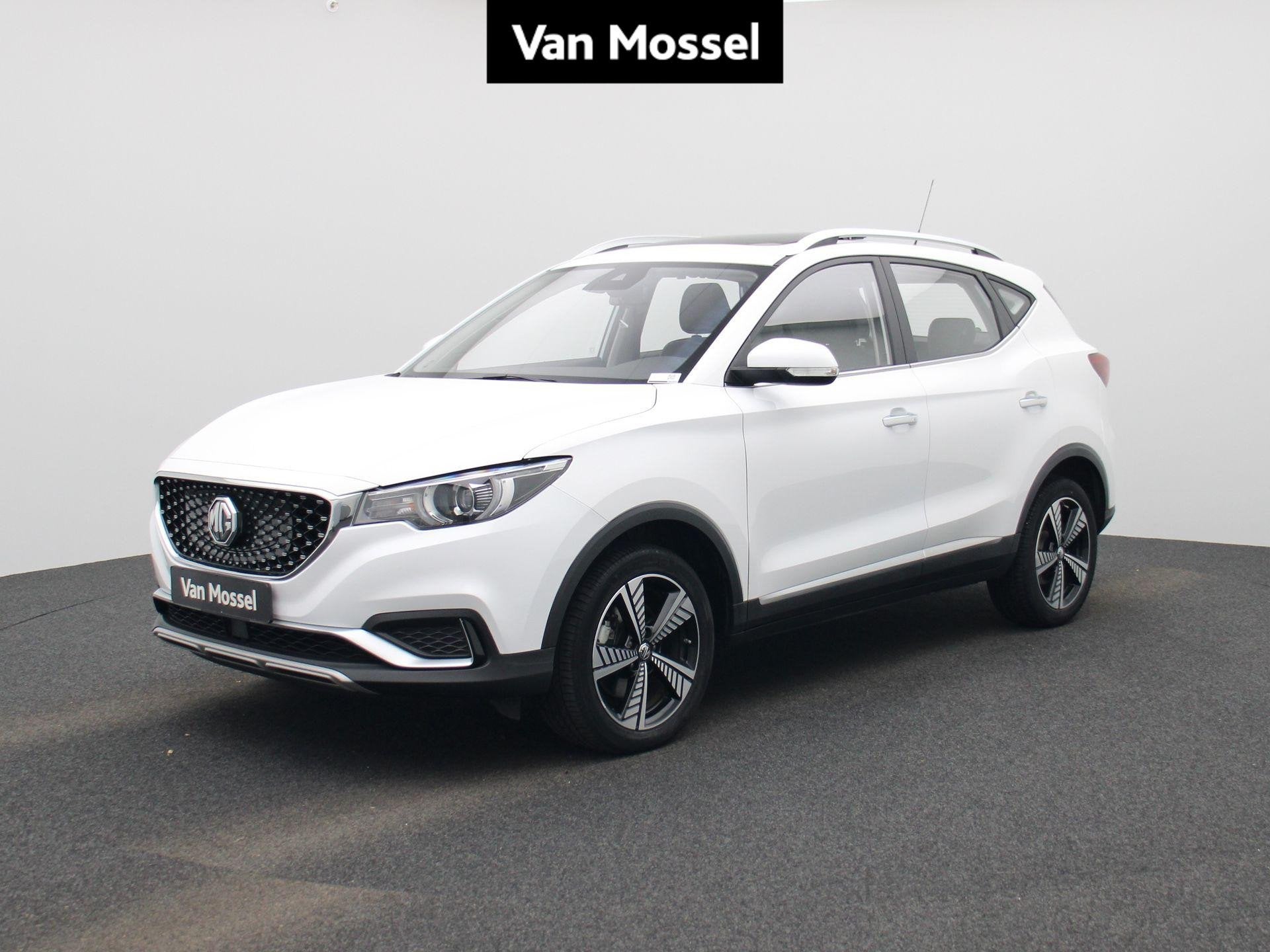 MG MG ZS EV Luxury 45 kWh Pano DAK | LEDER | CAMERA | NAVI, Auto's, 45 kWh, Gebruikt, Verwarmde buitenspiegels, ZS