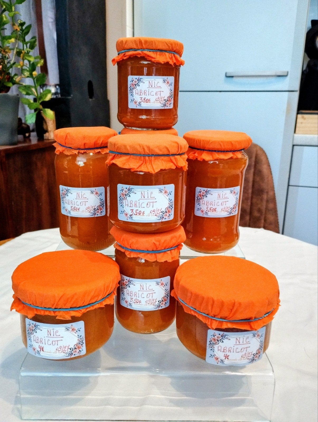 HUISGEMAAKTE ARTISANALE ABRIKOZENjam, Ophalen