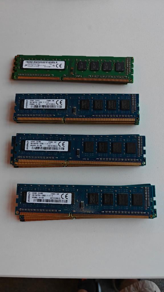DDR3 DIMM 4Gb x19, Ophalen of Verzenden, Gebruikt, DDR3, Desktop