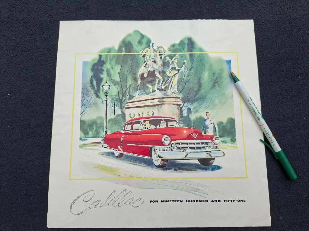 Cadillac 1951 Modèle 60 61 62 Fleetwood 75, Autres marques, Enlèvement ou Envoi, Utilisé, Cadillac