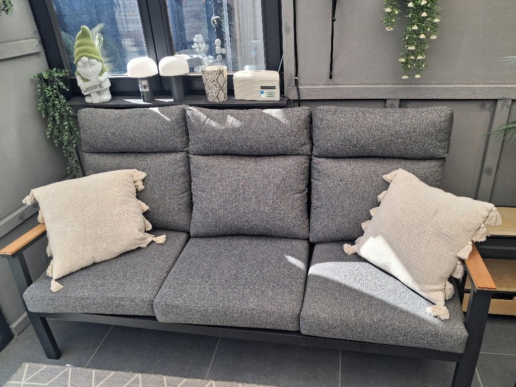 tuinmeubelen, Ophalen, 5 zitplaatsen, Aluminium, Zo goed als nieuw