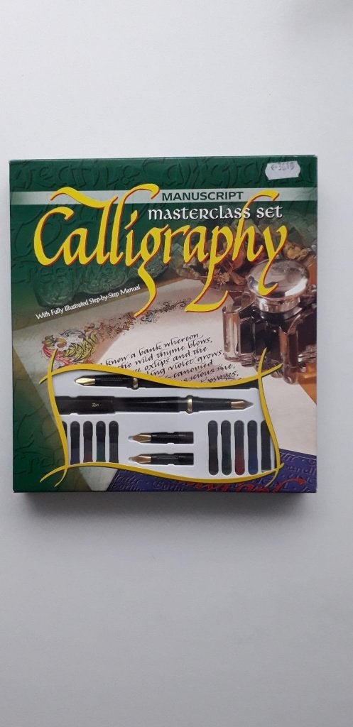 calligrafiet set, Hobby en Vrije tijd, Ophalen, Nieuw
