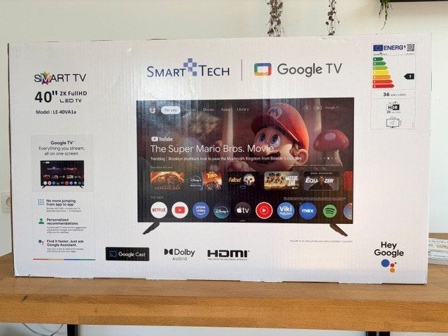 Smarttech TV LE-40VA1a - NIEUW !!, Audio, Tv en Foto, Televisies, LED, Nieuw, 100 Hz, 40 tot 60 cm