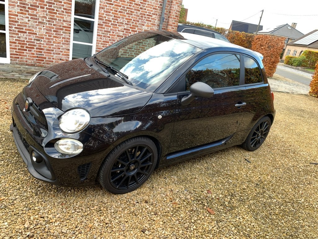 Abarth 595 1.4 Competizione 180 PK, Auto's, Automaat, Zwart, Leder, Particulier