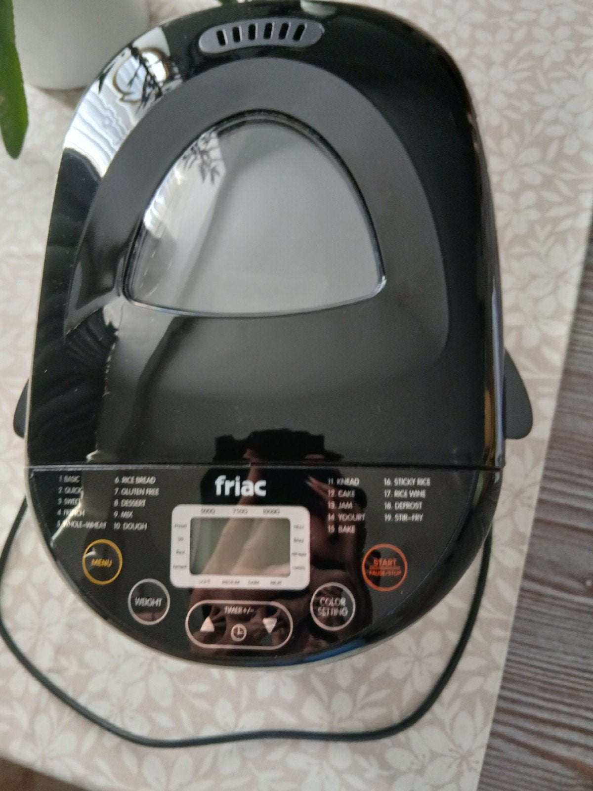 Broodbakmachine, Kijkvenster, 800 tot 1200 gram deeg, Zo goed als nieuw, Ophalen