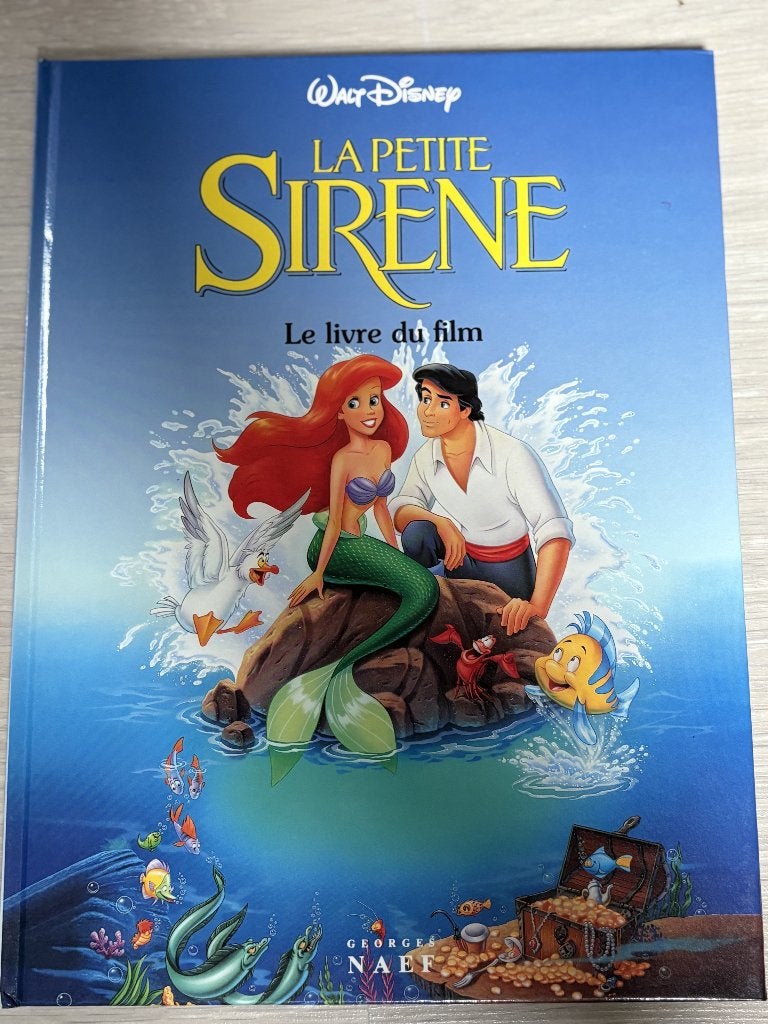 Livre Disney La petite sirène, Collections, Enlèvement, Comme neuf, Autres types