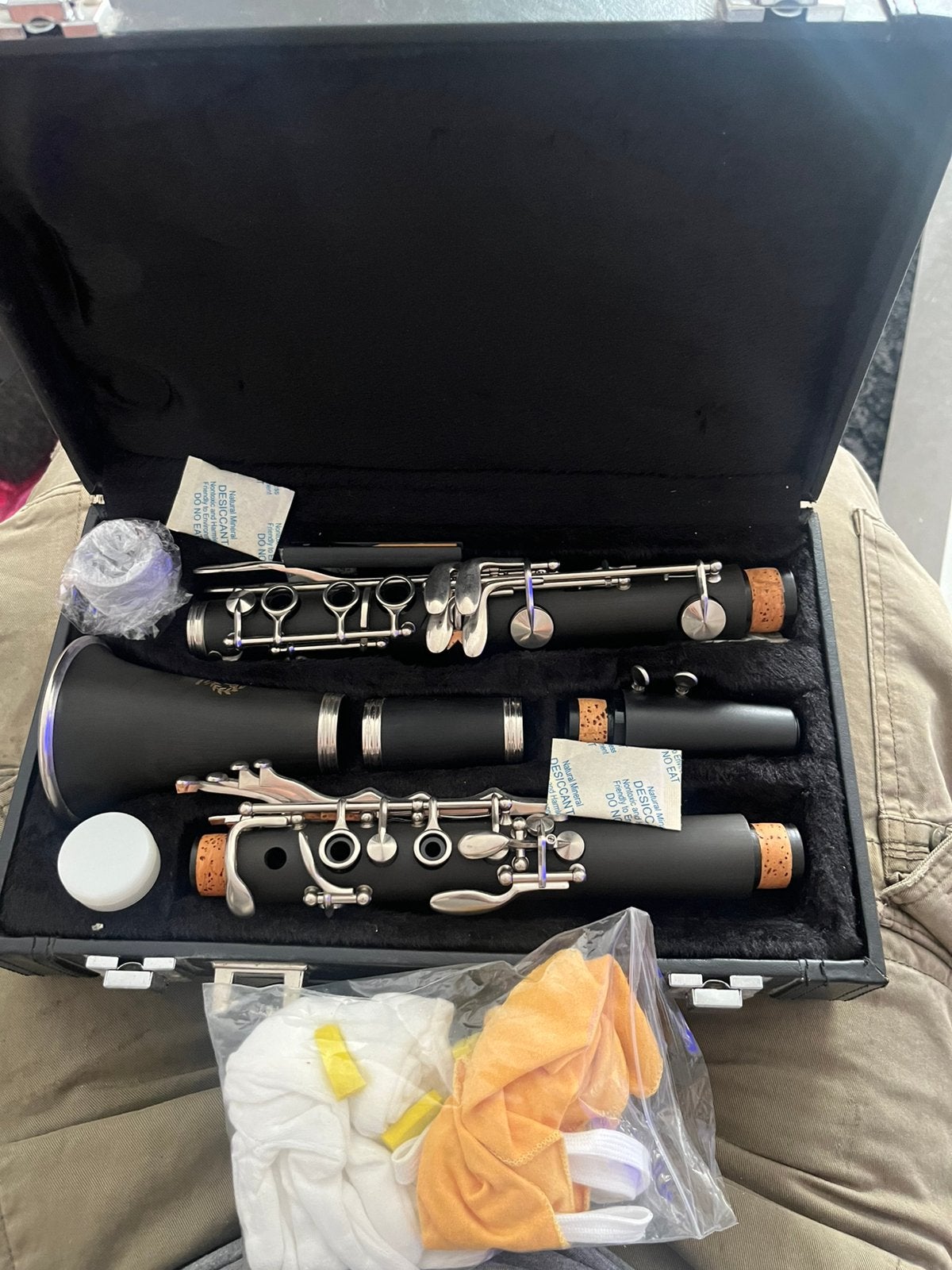 Clarinette XP a vendre, Enlèvement ou Envoi, Comme neuf, Autres matériaux, Avec valise