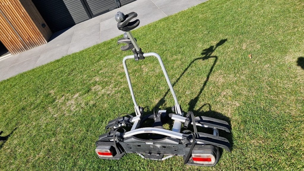 Thule Euroway G2 921 fietsendrager, Enlèvement, 2 vélos, Utilisé, Support d'attelage