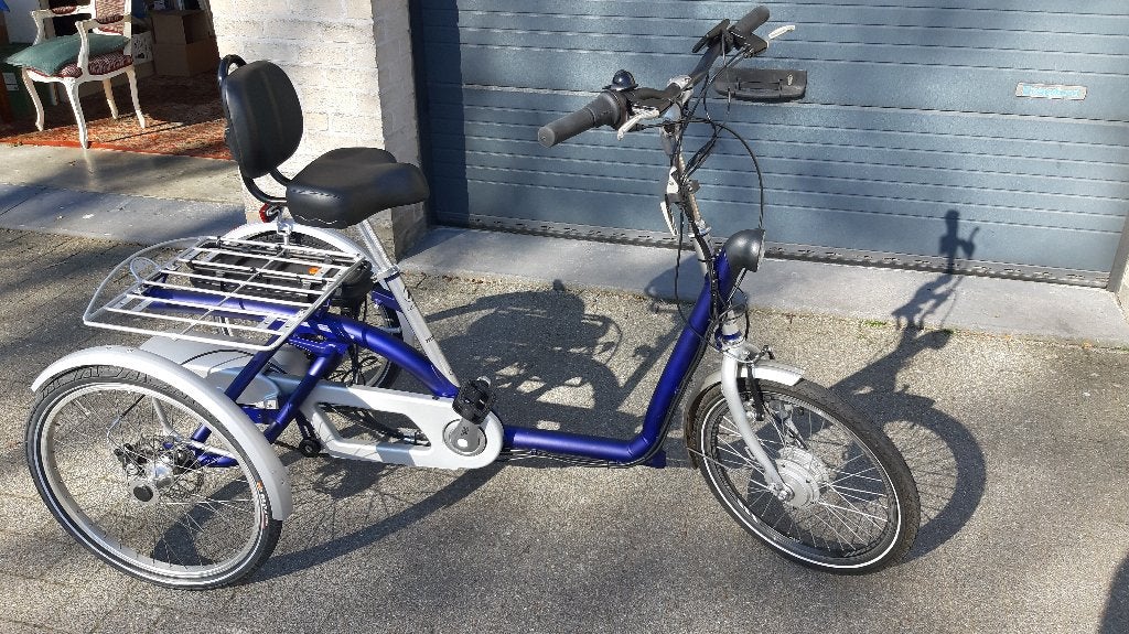 Elec.Driewielfiets  Van Raam, Fietsen en Brommers, Ophalen, Zo goed als nieuw, Schijfrem, Van Raam