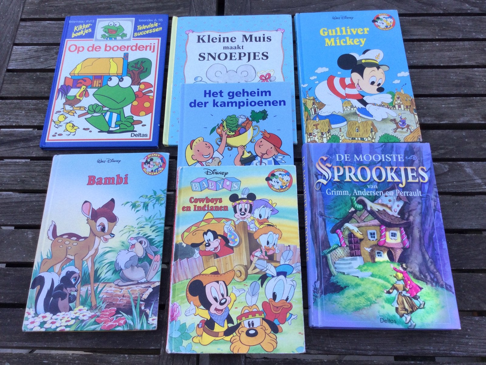 Kinderboeken  7 stuks.  ( samen voor 3€ ), Enlèvement, Comme neuf
