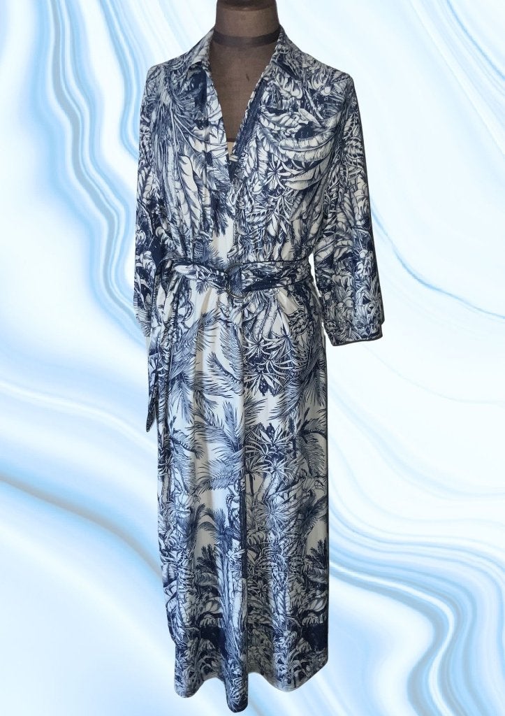 Lange jurk K-Design maat 3, Kleding | Dames, Jurken, K-design, Verzenden, Maat 46/48 (XL) of groter, Zo goed als nieuw