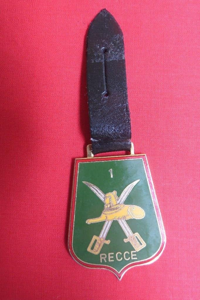 Breloque Ier RECCE, Collections, Objets militaires | Général, Enlèvement ou Envoi, Armée de terre, Emblème ou Badge