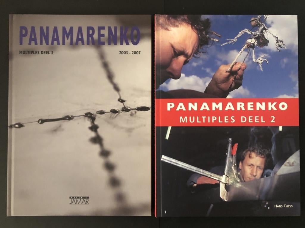 Panamarenko 2 multiples boeken Ii en III - Nieuw, Ophalen of Verzenden, Nieuw