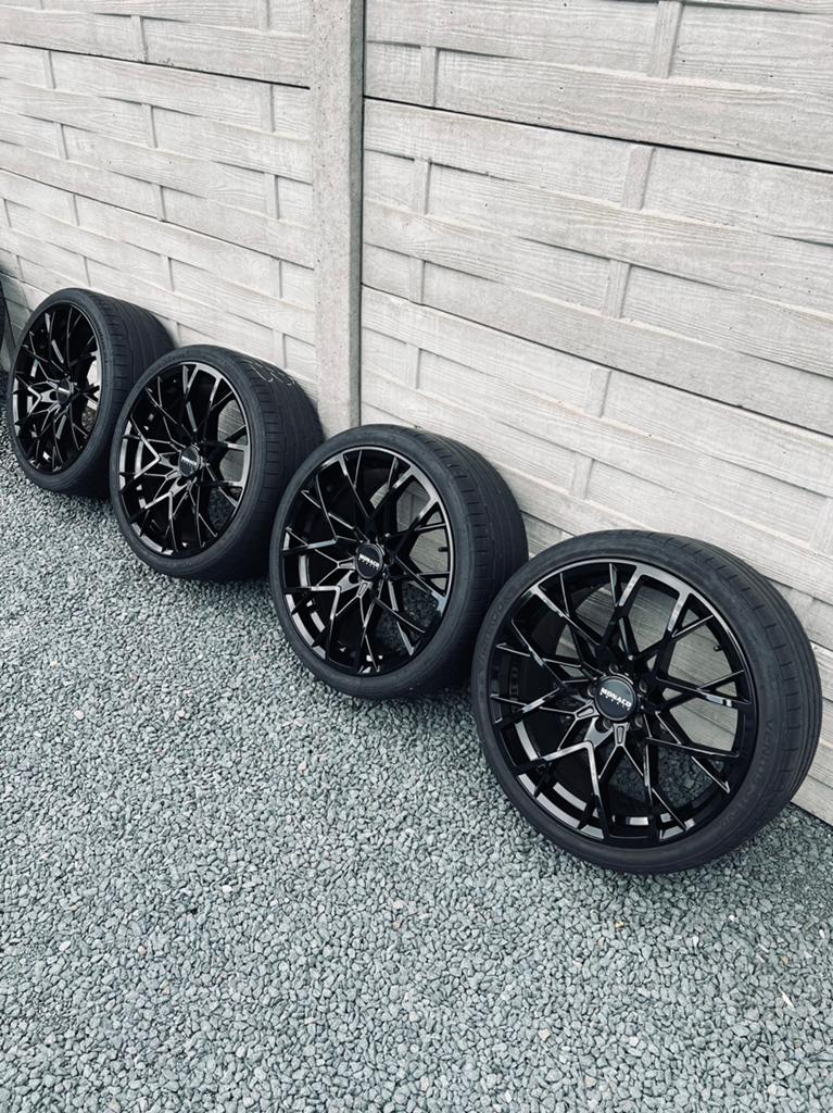 19 inch 5x112 Monaco Velgen met banden, Auto-onderdelen, Banden en Velgen, Banden en Velgen, 235 mm, Zomerbanden, Ophalen