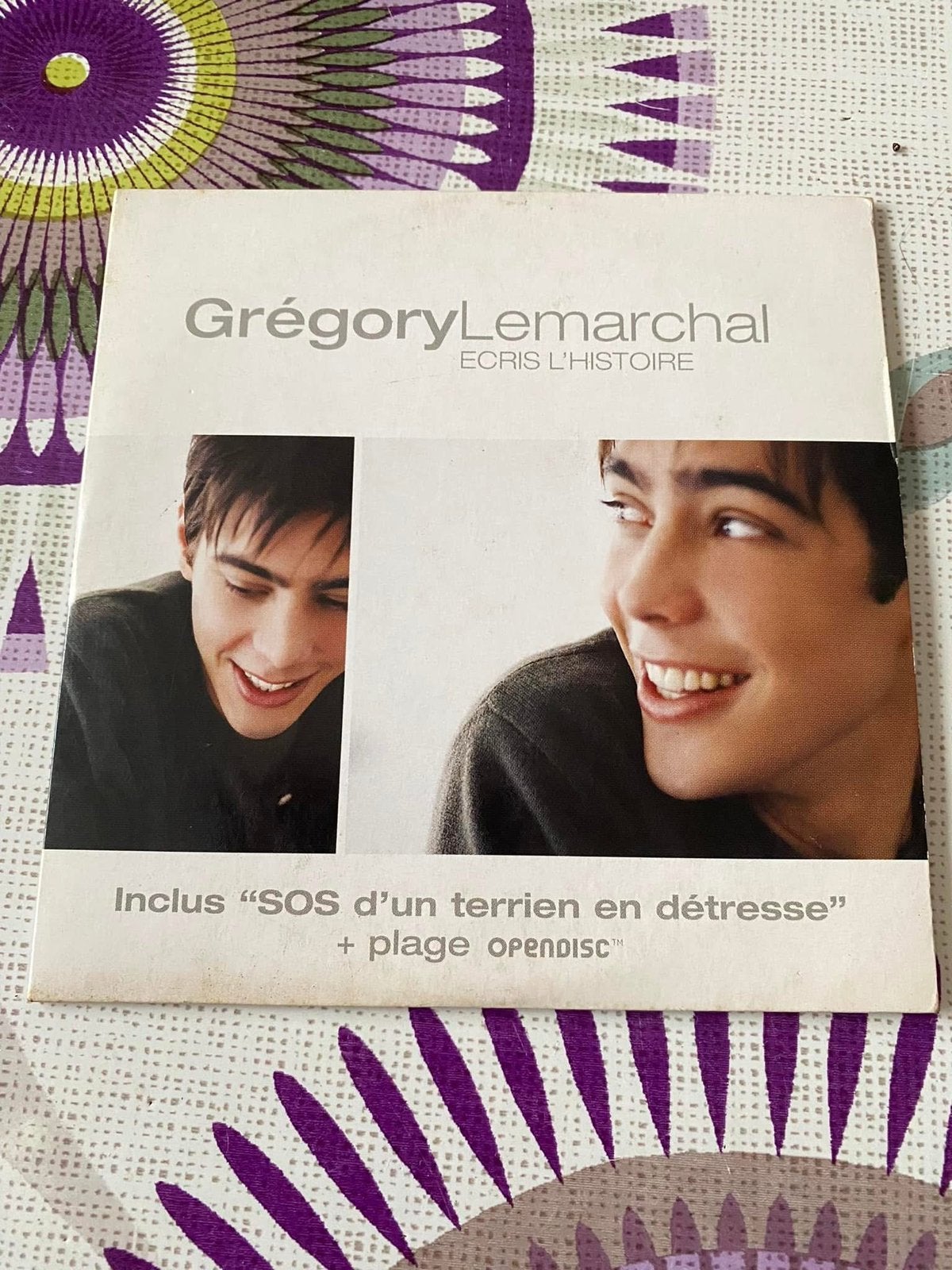 Grégory Lemarchal Sos  terrien en détresse Histoire incluse, CD & DVD, CD | Francophone, Comme neuf, Enlèvement ou Envoi