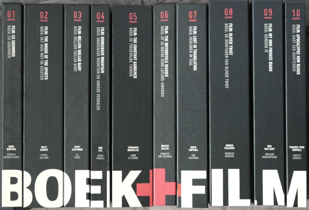 Humo Boek + Film (10 boeken + 10 DVD), Ophalen of Verzenden, Zo goed als nieuw