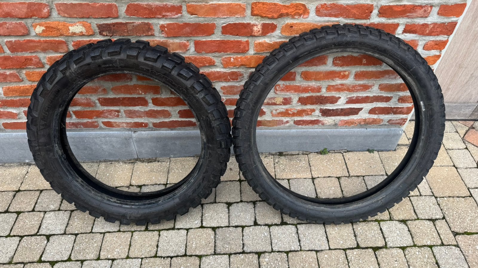 Michelin enduro banden, Ophalen