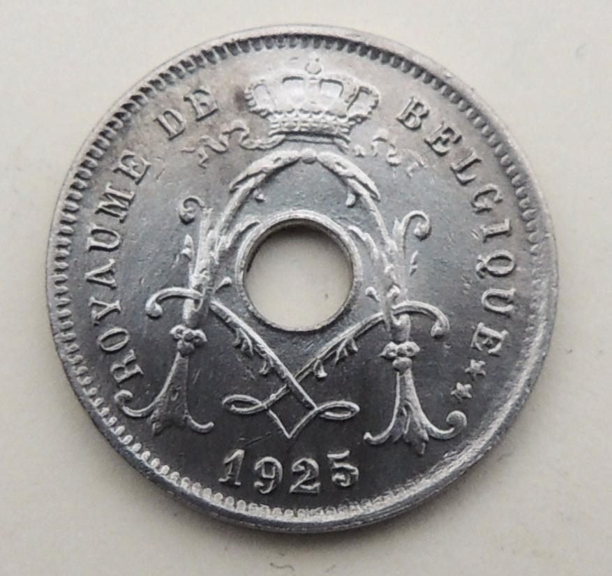 1925 5 centimes Albert 1er en FR, Envoi, Métal, Monnaie en vrac