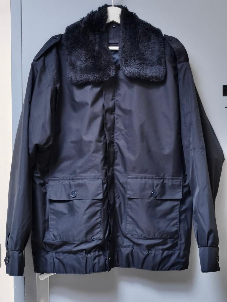 Winterjas maat 52 - SIOEN, Kleding | Heren, Jassen | Winter, Zo goed als nieuw, Maat 52/54 (L), Zwart, Ophalen of Verzenden
