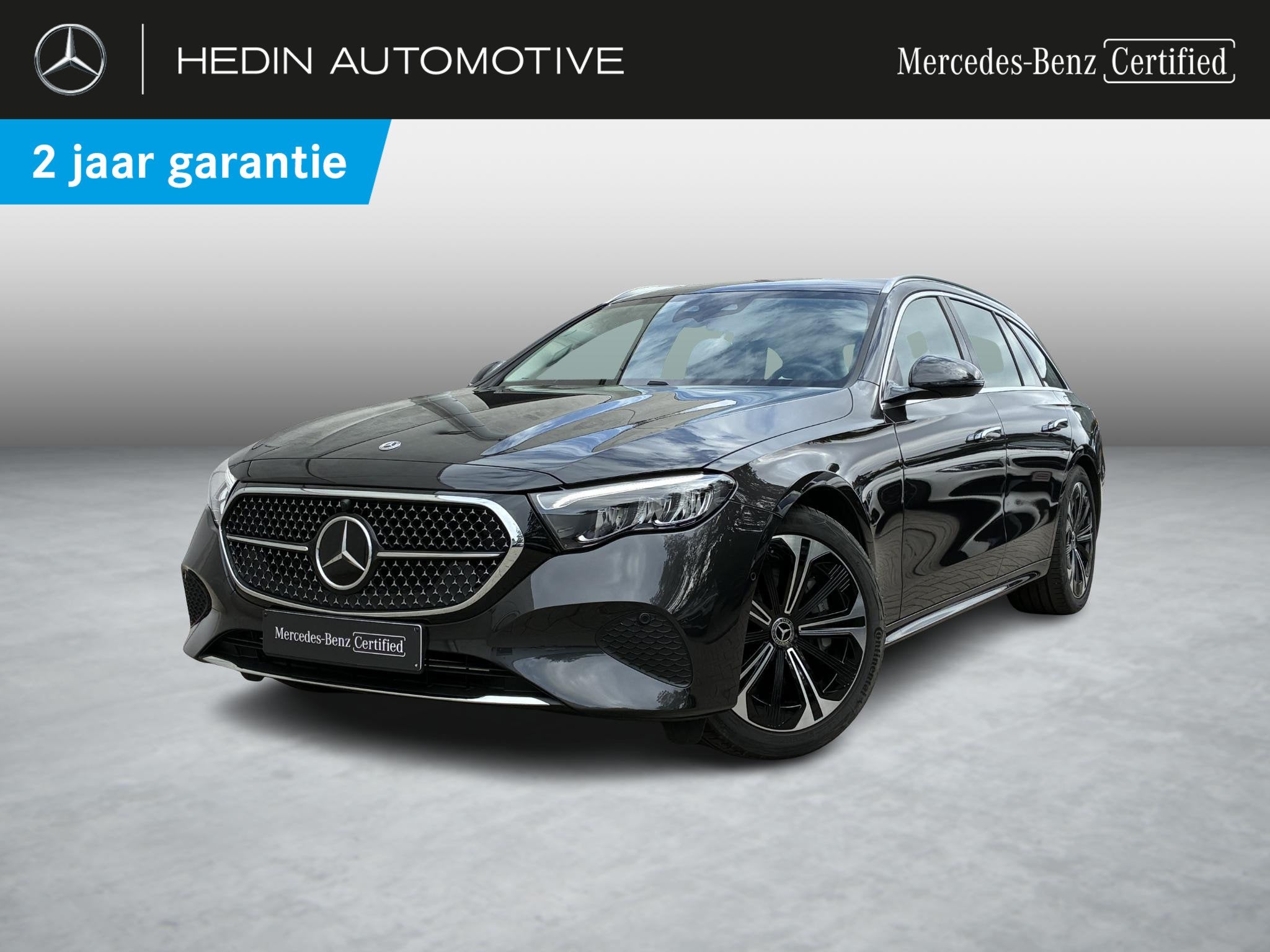 Mercedes-Benz E-klasse 300 e Break Luxury Line | Distronic |, Auto's, Automaat, Gebruikt, Zwart, 4 cilinders