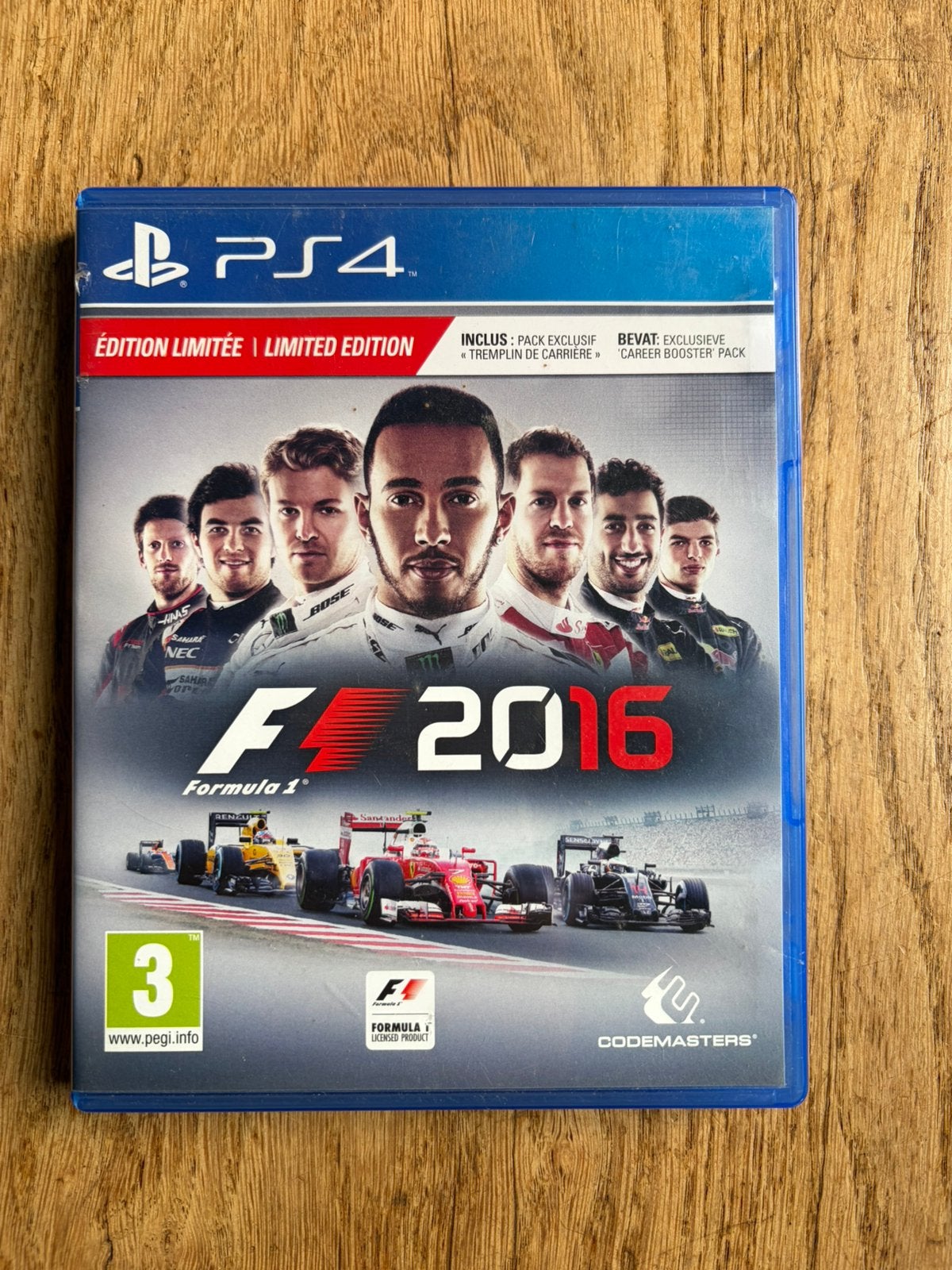 Ps4 F1 2016, Enlèvement ou Envoi, Comme neuf