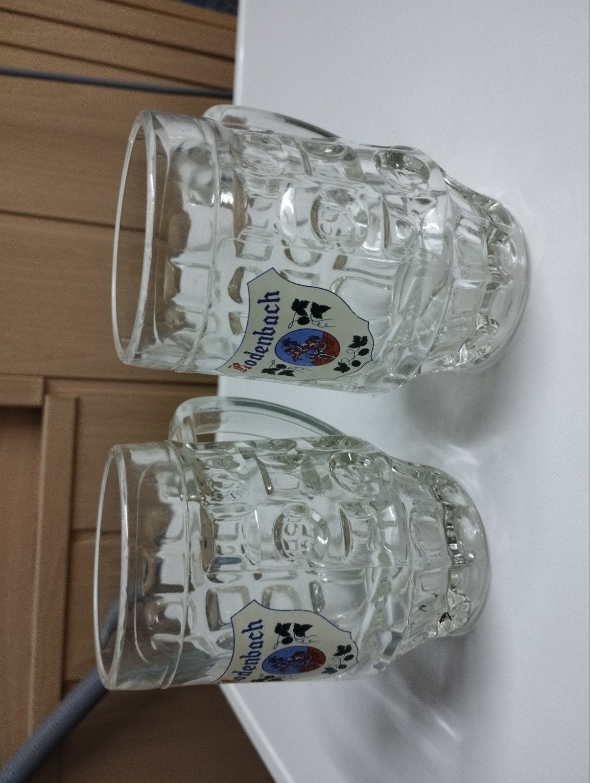 2 Rodenbach glazen per glas 3 euro voor de 2 glazen 6 euro, Enlèvement